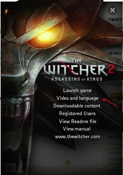 english patch for the witcher 2 enhanced
